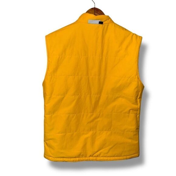 Southern Tide Navy Blue & Yellow Reversible Gilet Vest Size M - Picture 12 of 12